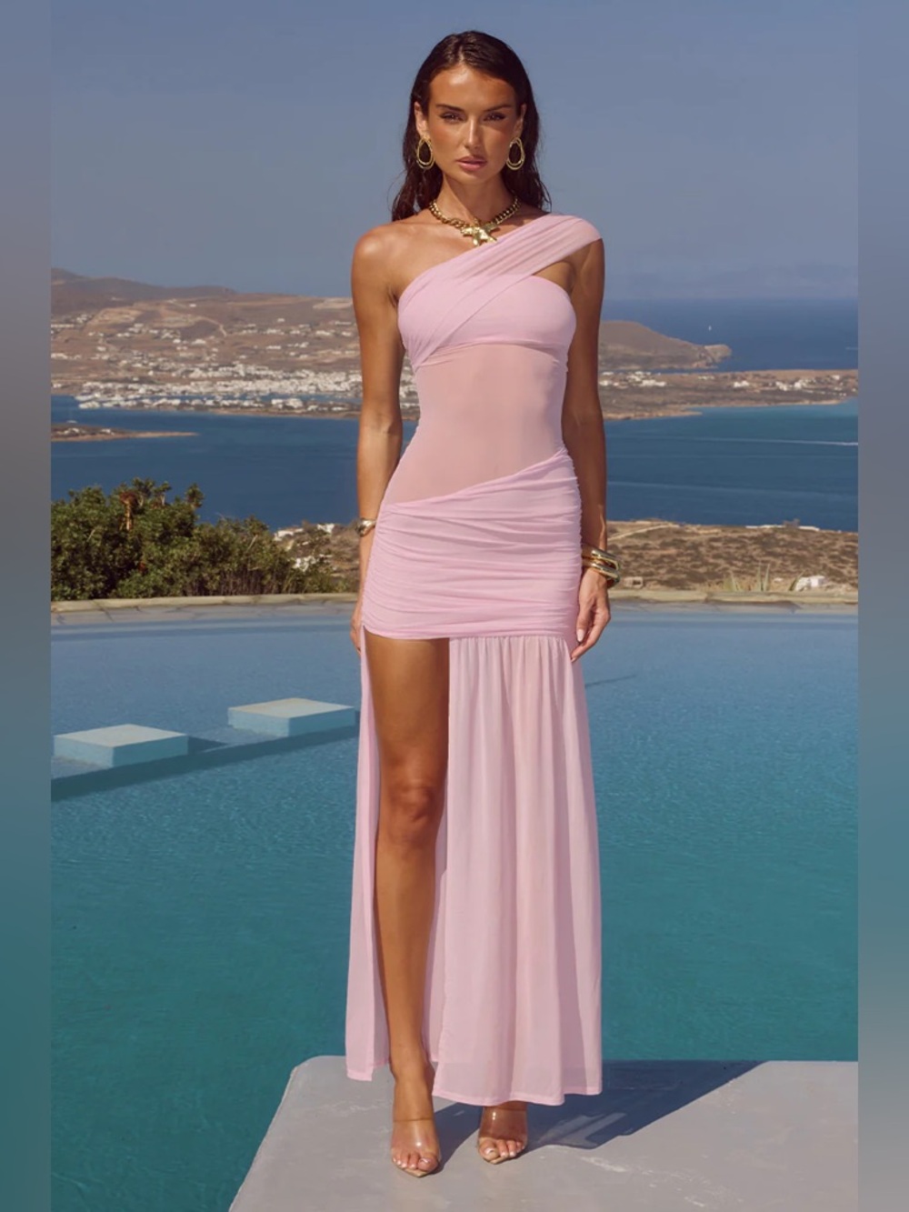 RUNAWAY THE LABEL - One shoulder mini dress